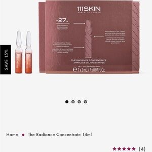 111SKIN The Radiance Concentrate Ampoules 14ml